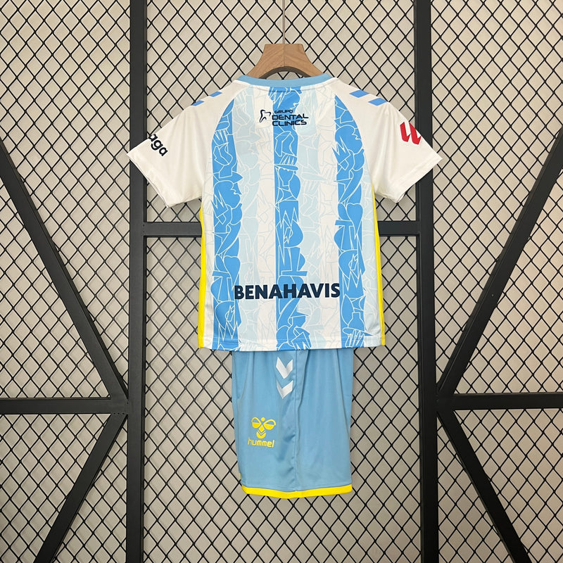 Camiseta y Pantalones para niños Málaga CF Home 24/25