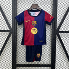 Camiseta y Pantalones para niños FC Barcelona Home 24/25