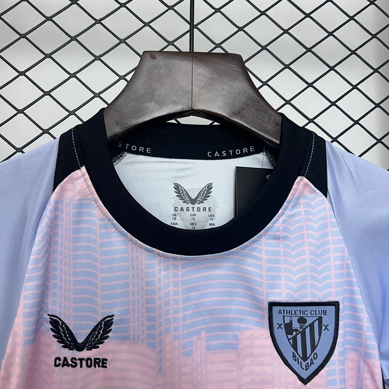 Camiseta y Pantalones para niños Athletic Club Bilbao Third 24/25