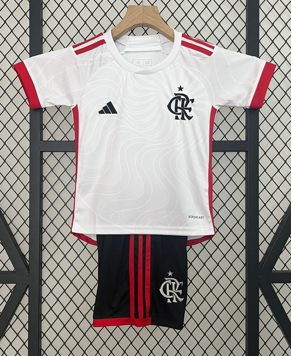 Camiseta y Pantalones para niños Flamengo Away 24/25