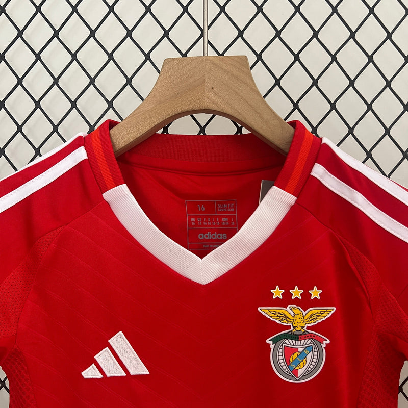 Camiseta y Pantalones para niños Benfica Home 24/25