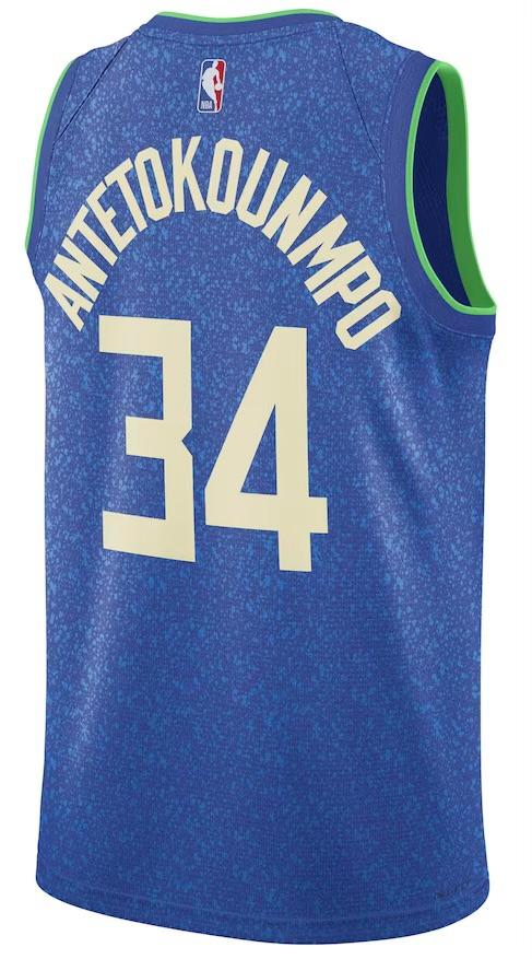 NBA Milwaukee Bucks Giannis Antetokounmpo