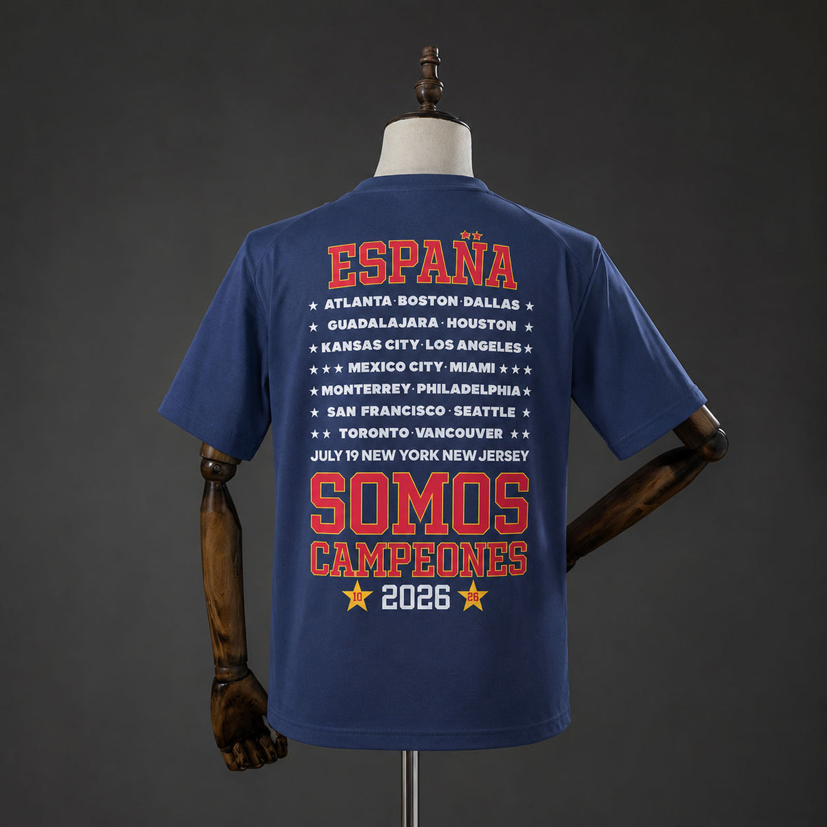Camiseta España Edición Especial 26/27 - Campeón FIFA 2026