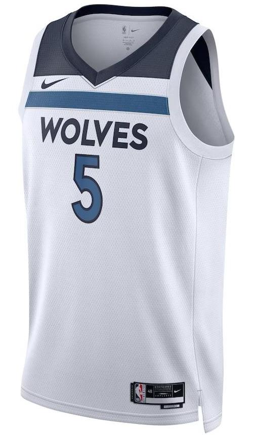Minnesota Timberwolves Anthony Edwards White -  Association Edition Swingman Jersey