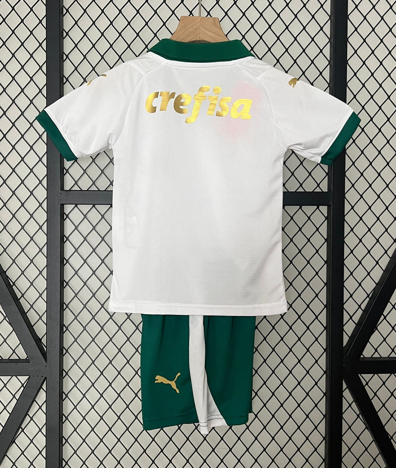 Camiseta y Pantalones para niños Palmeiras Away 24/25