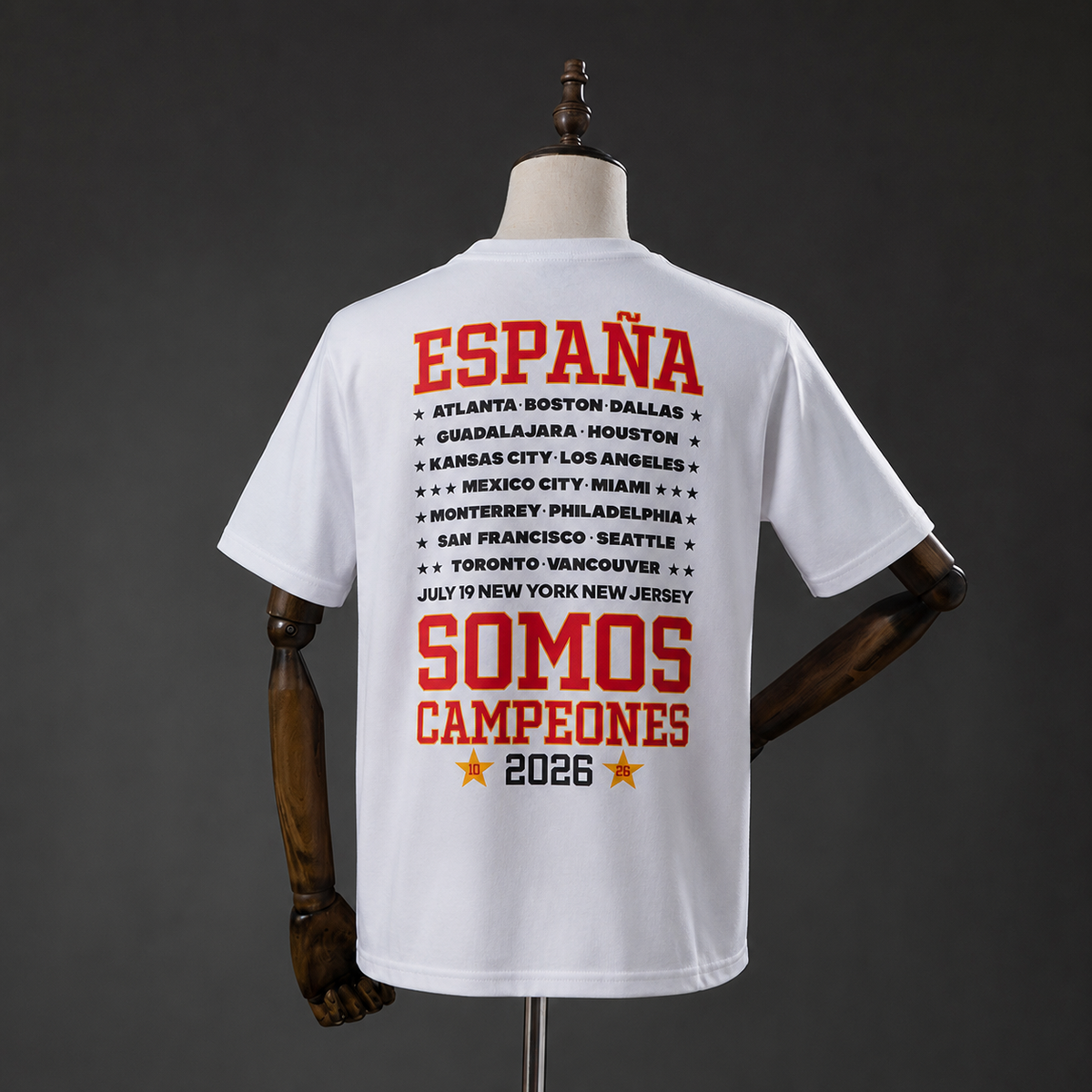 Camiseta España Edición Especial 26/27 - Campeón FIFA 2026