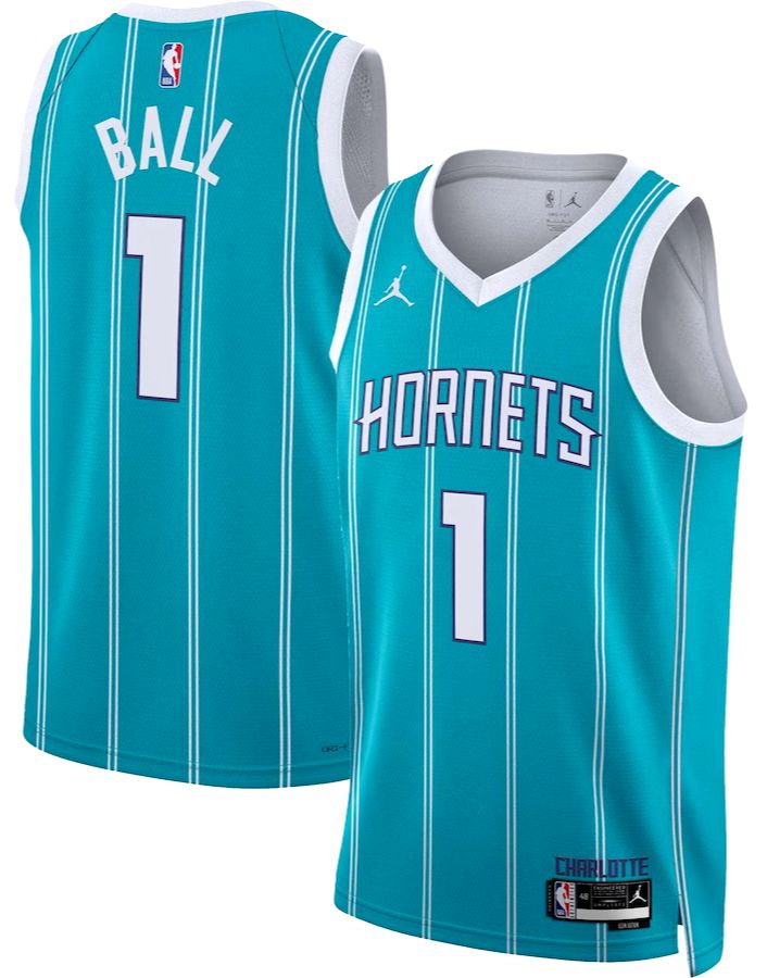 NBA Charlotte Hornets - LaMelo Ball Teal