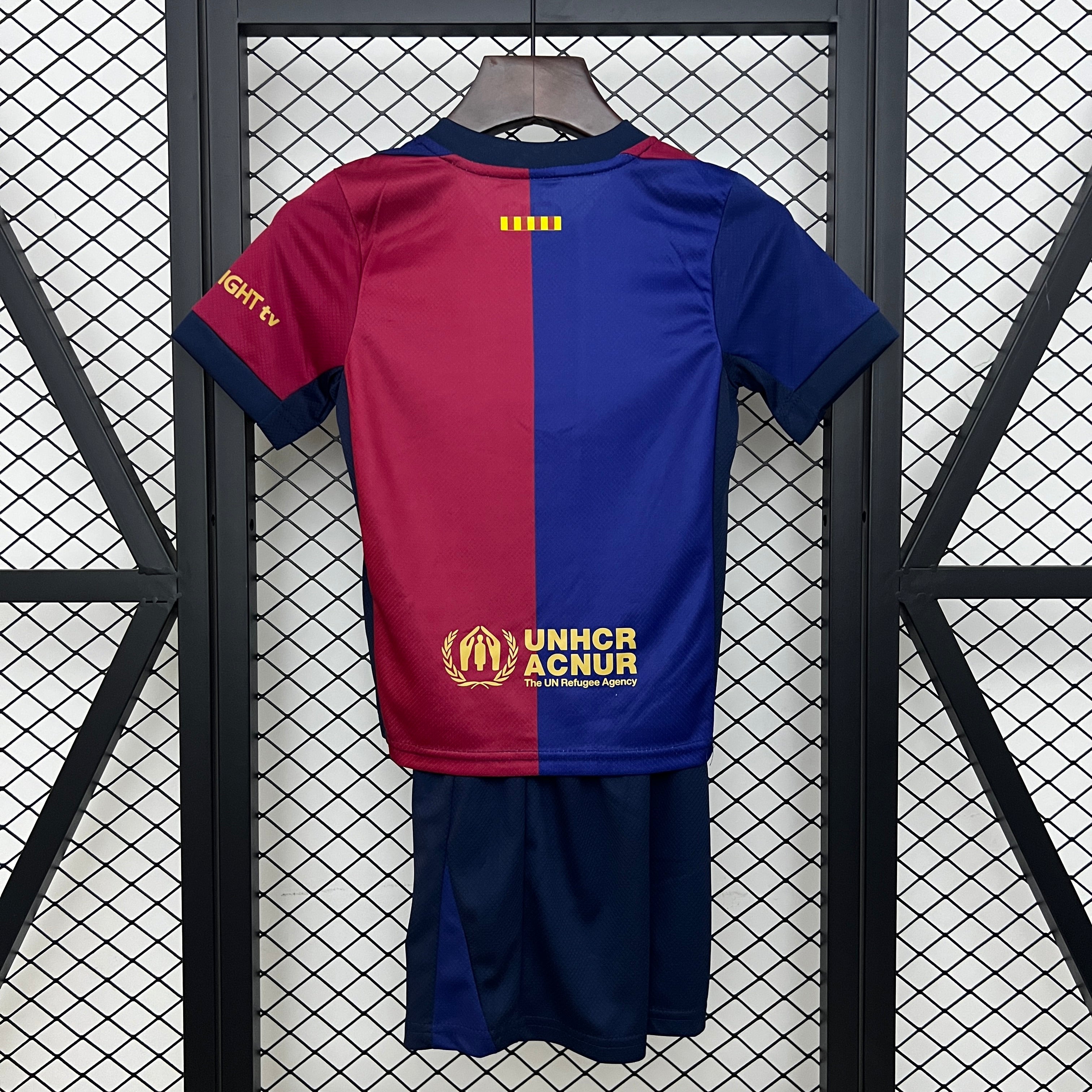 Camiseta y Pantalones para niños FC Barcelona - Travis Scott CACTUS JACK