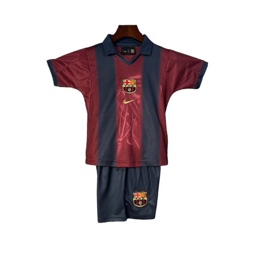 Camiseta y Pantalones para niños FC Barcelona Retro x Travis Scott 25/26