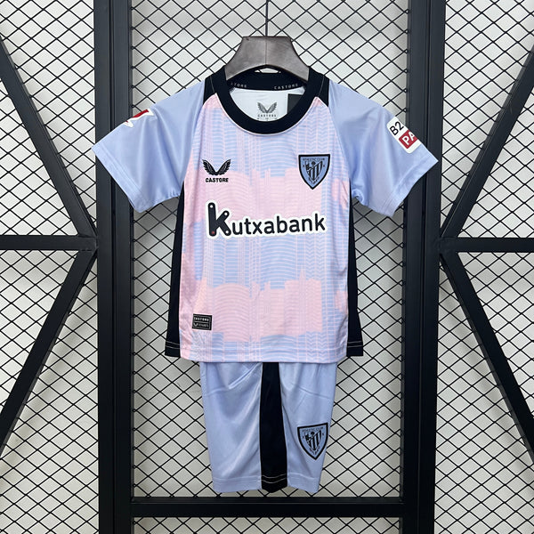 Camiseta y Pantalones para niños Athletic Club Bilbao Third 24/25