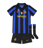 Camiseta y Pantalón para niños Inter Home 2026/27 - Con medias + escudo + parches
