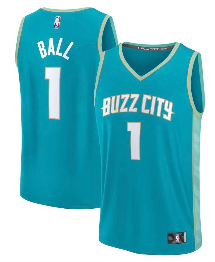 NBA Charlotte Hornets - LaMelo Ball Teal
