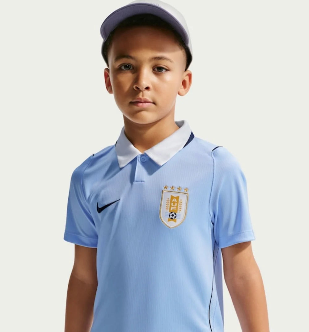 Camiseta y Pantalones para niños Uruguay Home 26/27