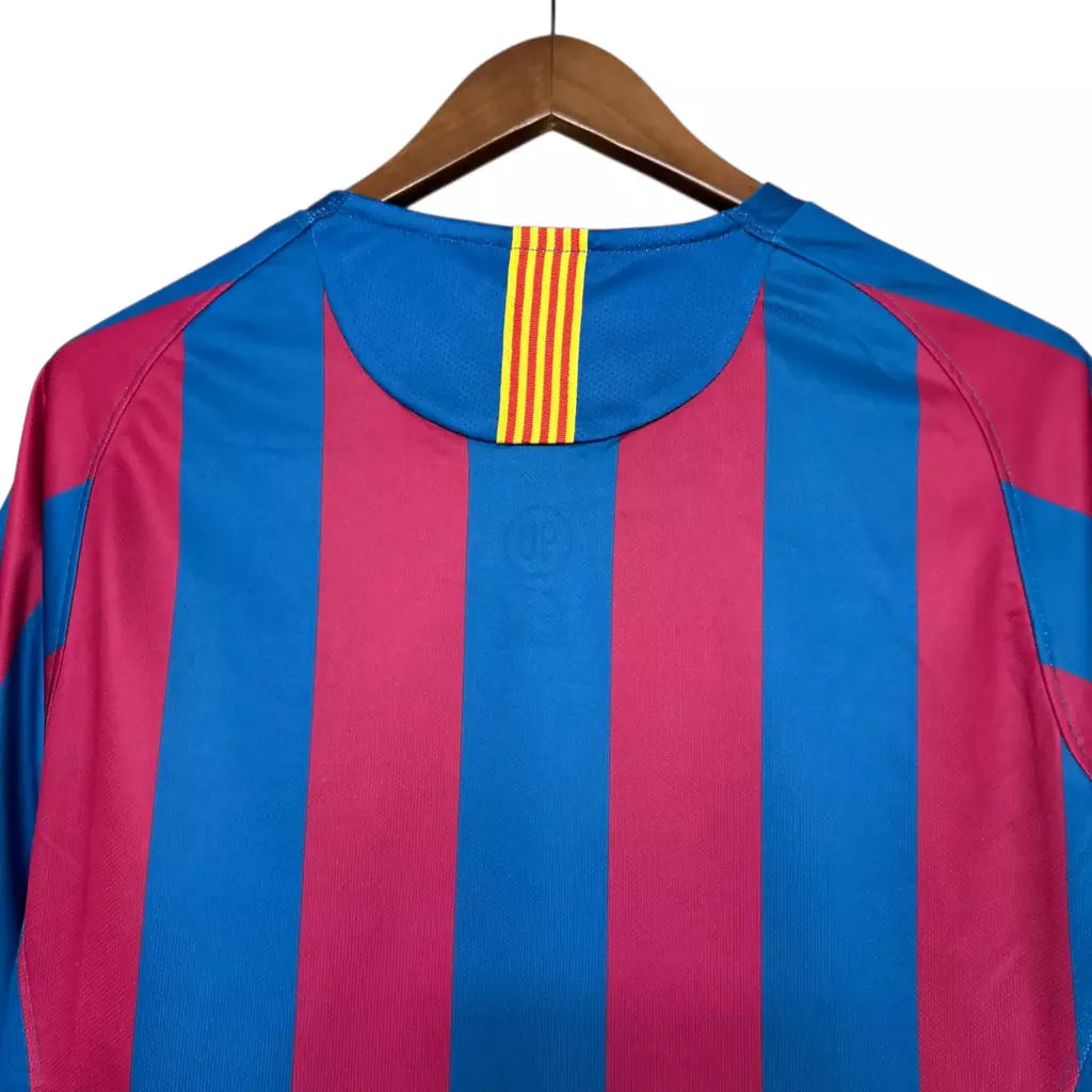 Camiseta FC Barcelona Manga Larga - Retro 2005/2006
