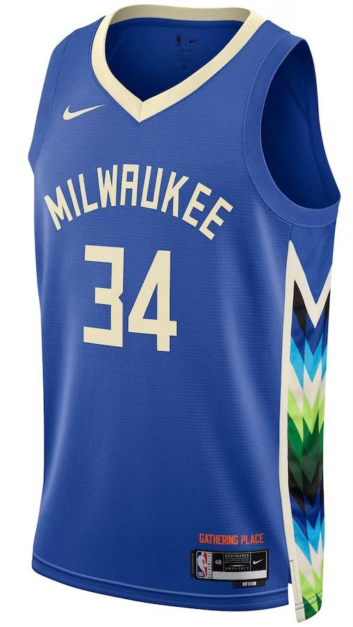 NBA Milwaukee Bucks Giannis Antetokounmpo