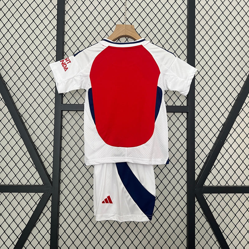 Camiseta y Pantalones para niños Arsenal Home 24/25