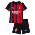 Camiseta y Pantalones para niños A.C Milan Home 25/26