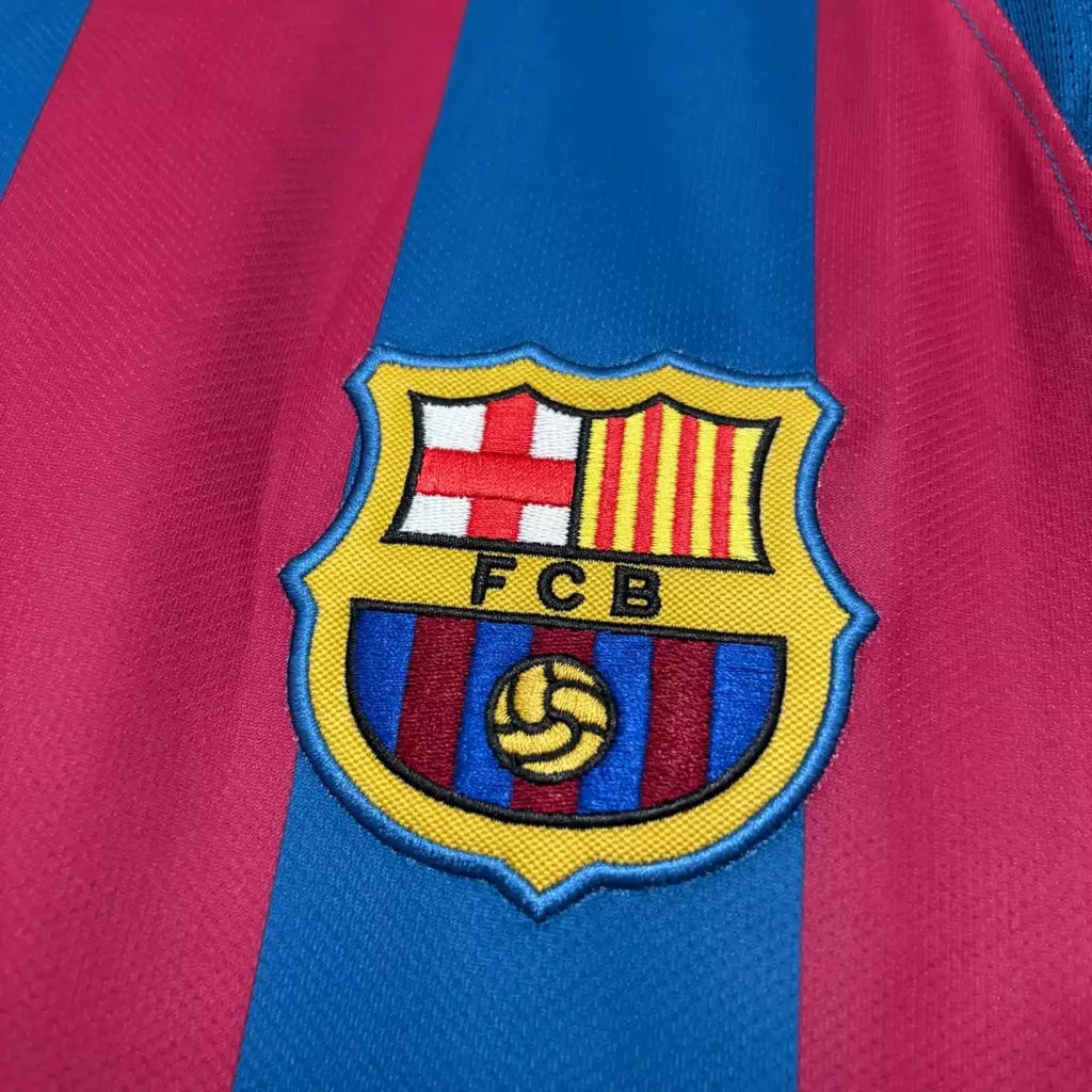 Camiseta FC Barcelona Manga Larga - Retro 2005/2006