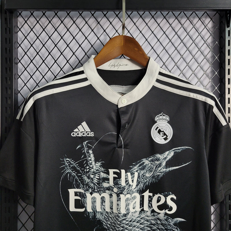 Camiseta Retro Real Madrid Away 2017 - Con Parches