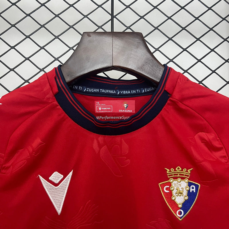 Camiseta y Pantalones para niños CA Osasuna Home 24/25