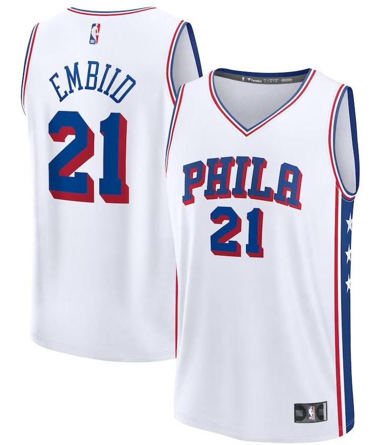 Camiseta Philadelphia 76ers - Joel Embiid