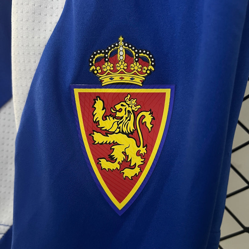Camiseta y Pantalones para niños Real Zaragoza Home 24/25