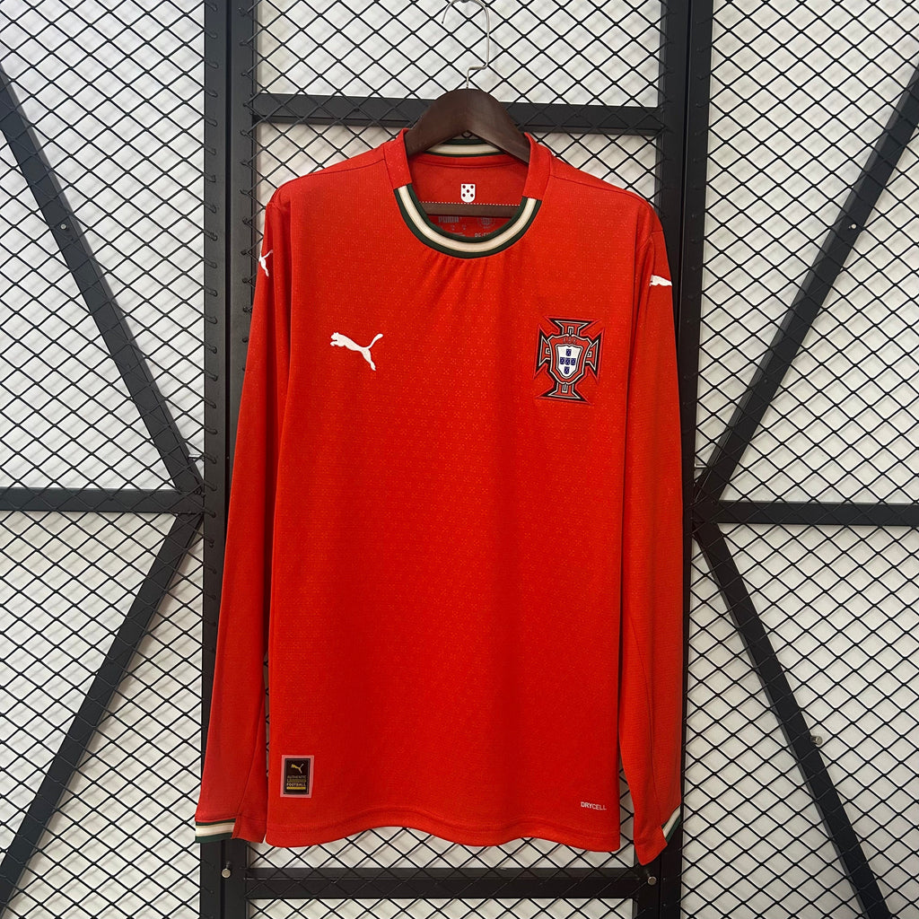 Camiseta Manga Larga Selección Portugal Home 25/26