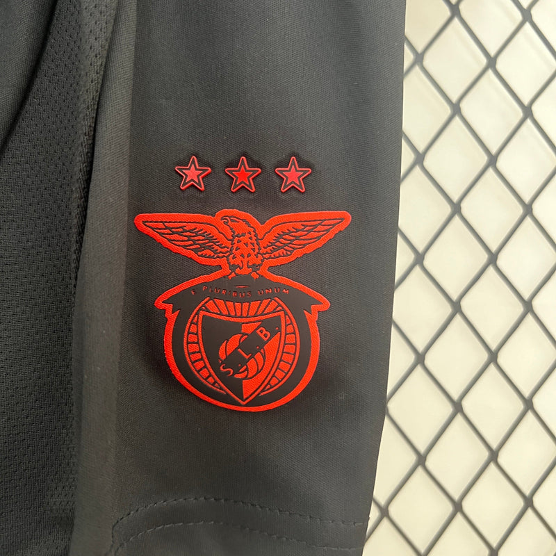 Camiseta y Pantalones para niños Benfica Away 24/25