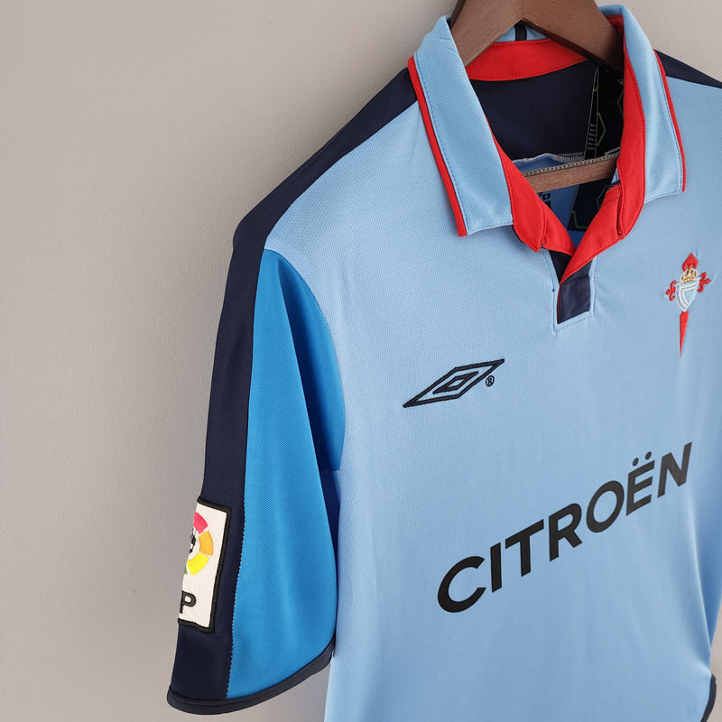 Camiseta RC Celta Retro 2002/2004 -  Con Parche LFP