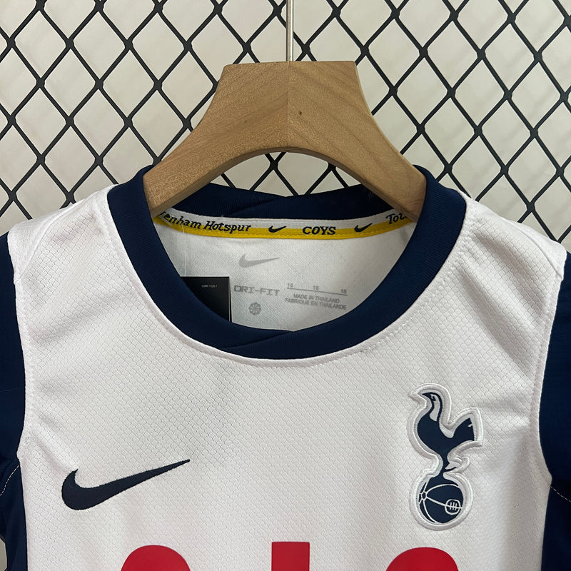 Camiseta y Pantalones para niños Tottenham Home 24/25
