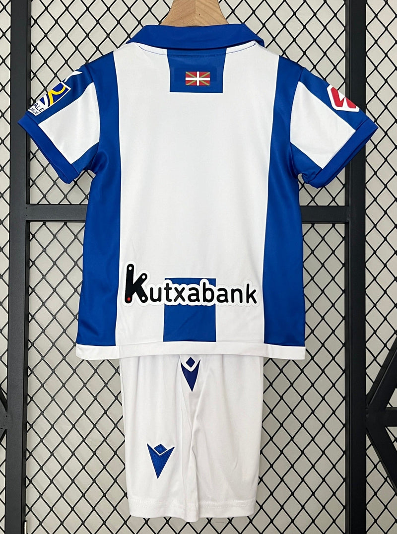 Camiseta y Pantalones para niños Real Sociedad Home 24/25