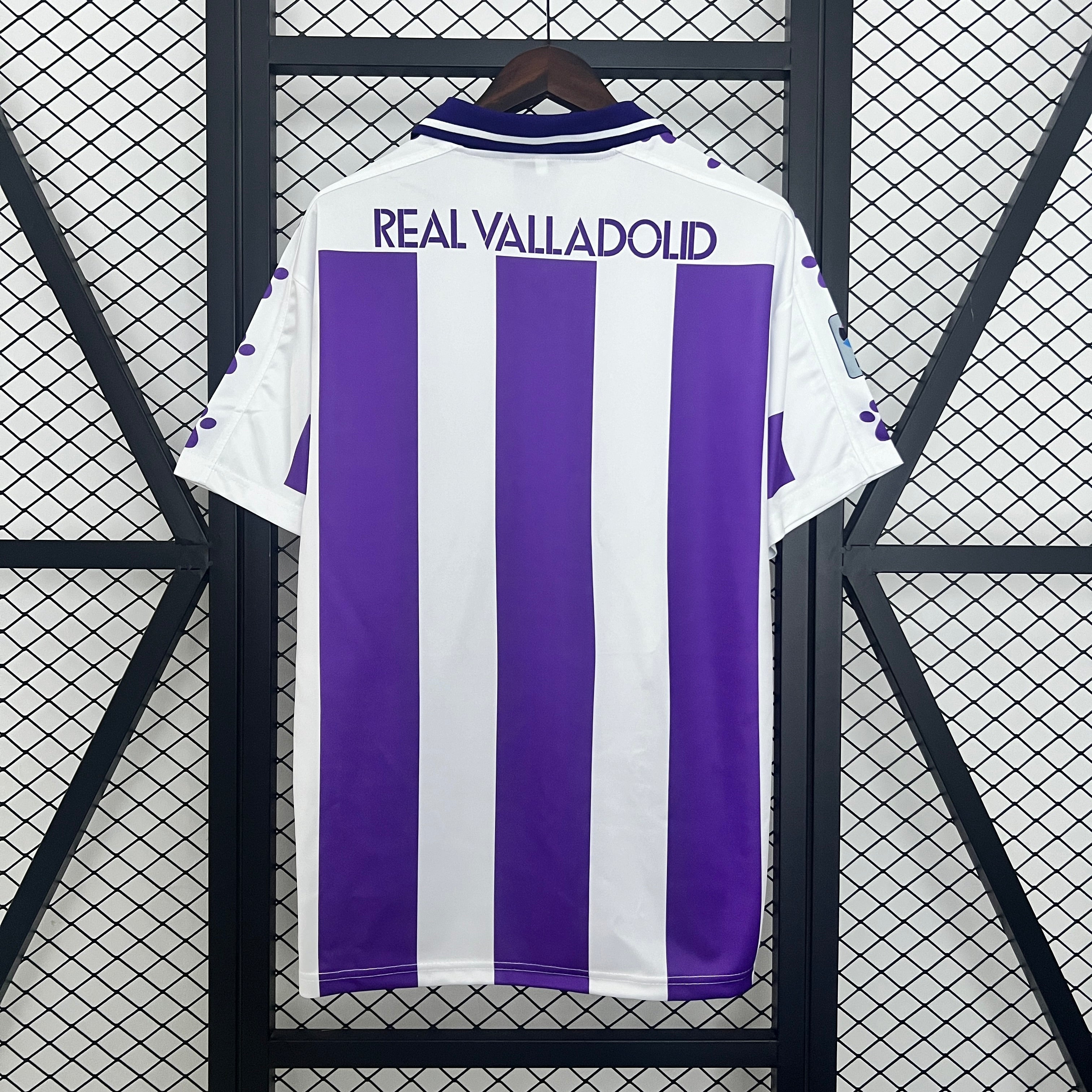 Camiseta Retro Real Valladolid 95/96 - Con Parche LFP