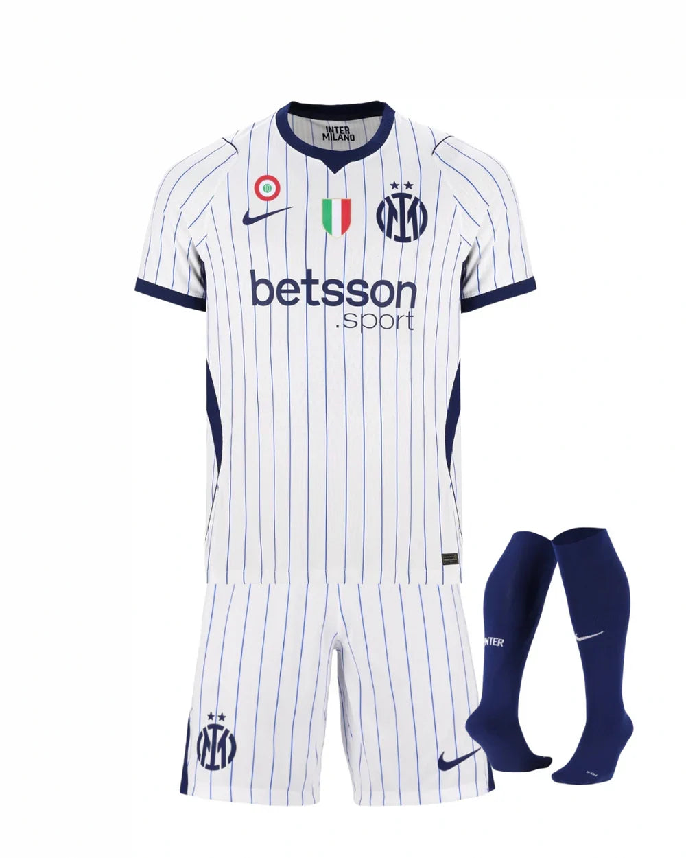 Camiseta y Pantalón para niños Inter Away 26/27 - Con Medias + Parches