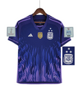 Camiseta Argentina Away 2022 - Con Patch Copa del Mundo