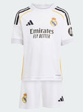 Camiseta y Pantalones para niños Real Madrid Home 2025/26