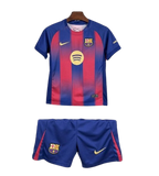 Camiseta y Pantalones para niños FC Barcelona Home 25/26