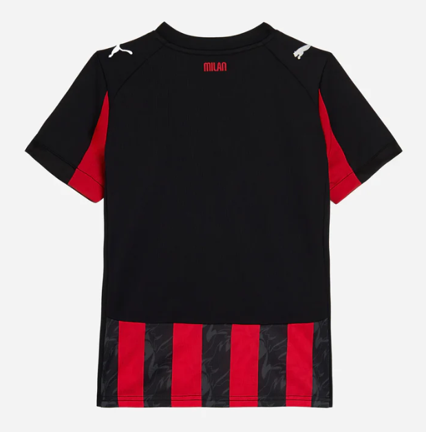 Camiseta y Pantalones para niños A.C Milan Home 25/26