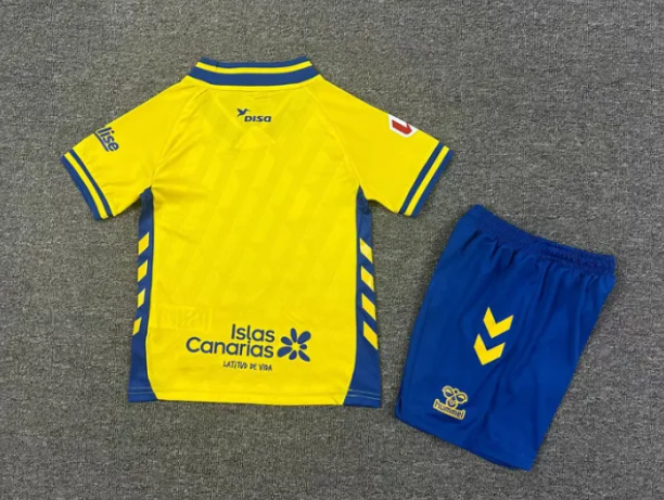 Camiseta y Pantalones para niños UD Las Palmas Home 25/26