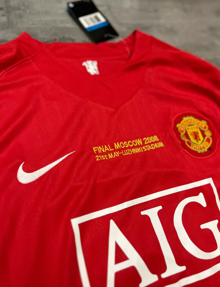 Camiseta Manga Larga Manchester United Retro2007