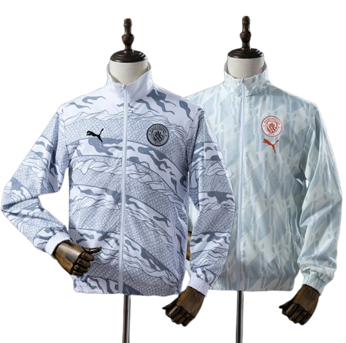 Chaqueta impermeable reversible Manchester City 2025/26