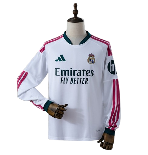 Camiseta Manga Larga Real Madrid Home 2026/27