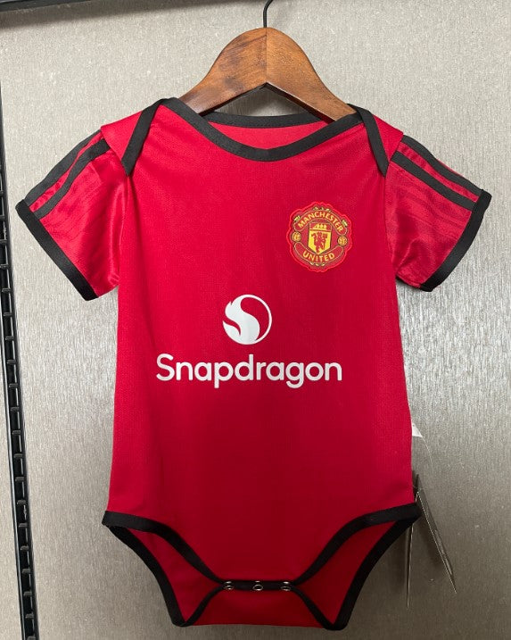 Body para bebé Manchester United Home 2025/26