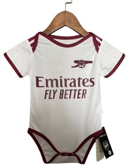 Body para bebé Arsenal Away 2025/26