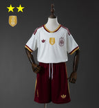 Camiseta y Pantalones para niños España Away 2026/27 - Bicampeón del Mundo ⭐⭐ - Con Parche