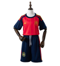 Camiseta y Pantalones para niños España Home  2026/27 - Bicampeón del Mundo ⭐⭐