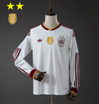 Camiseta España Away 2026/27- Bicampeón del Mundo ⭐⭐ - Con Parche - Manga Larga