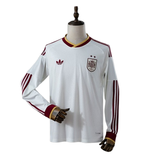 Camiseta España Away 2026/27- Bicampeón del Mundo ⭐⭐ - Manga Larga