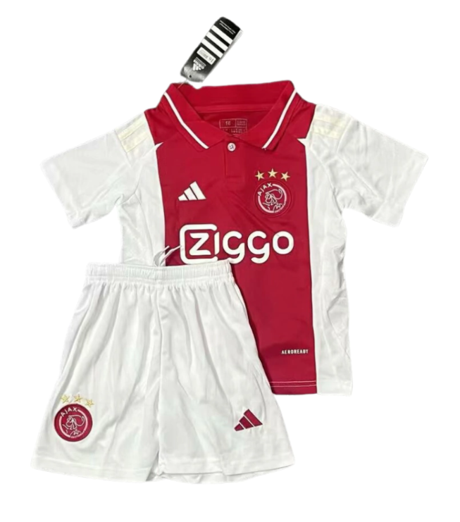 Camiseta y Pantalones para niños Ajax Home 24/25