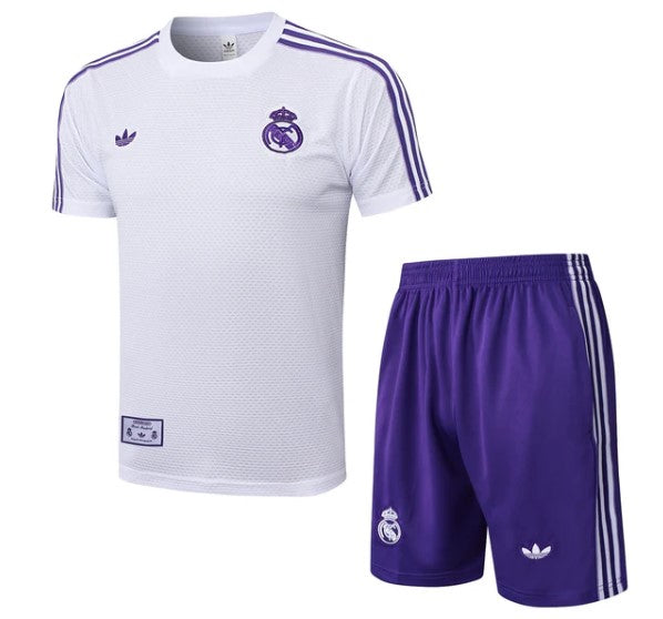 Camiseta y Pantalón corto de entrenamiento Real Madrid 25/26