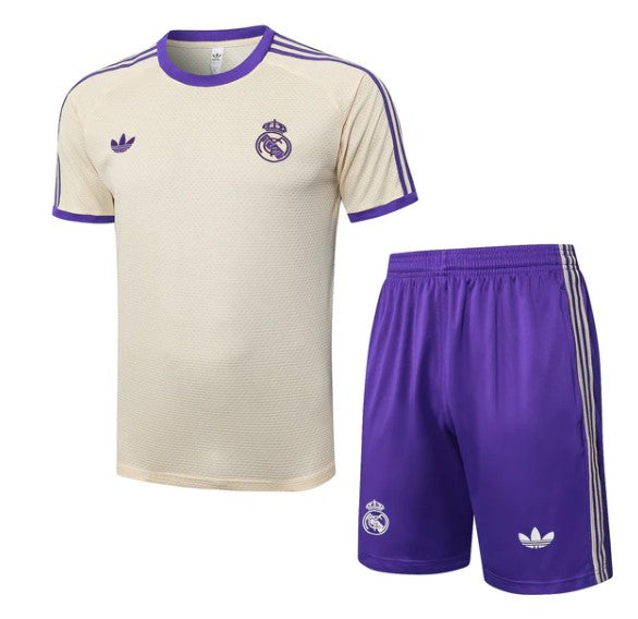 Camiseta y Pantalón corto de entrenamiento Real Madrid 25/26